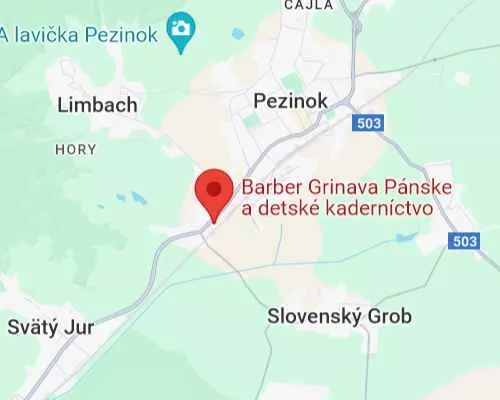Barber Grinava - Pezinok - Sídlo